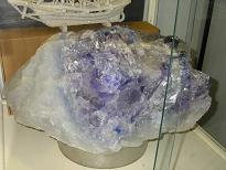 Bild Kristall blau